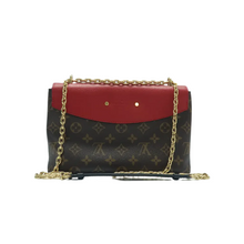 Load image into Gallery viewer, Louis Vuitton Saint Placide Monogram Canvas Shoulder Bag Brown