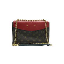 Load image into Gallery viewer, Louis Vuitton Saint Placide Canvas Shoulder Bag Brown