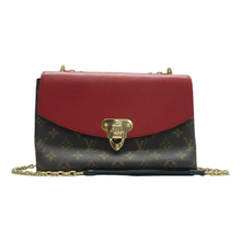 Load image into Gallery viewer, Louis Vuitton Saint Placide Canvas Shoulder Bag Brown