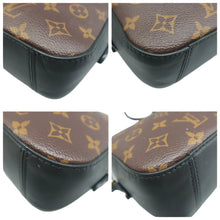 Load image into Gallery viewer, LOUIS VUITTON Saintonge Monogram Canvas Satchel Bag Brown