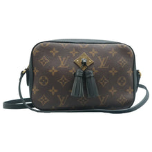 Load image into Gallery viewer, LOUIS VUITTON Saintonge Monogram Canvas Satchel Bag Brown