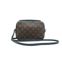 Load image into Gallery viewer, LOUIS VUITTON Saintonge Monogram Canvas Satchel Bag Brown