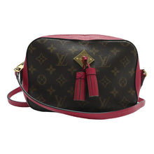 Load image into Gallery viewer, LOUIS VUITTON Saintonge Monogram Canvas Satchel Bag Brown
