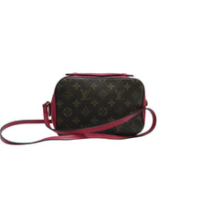 Load image into Gallery viewer, LOUIS VUITTON Saintonge Monogram Canvas Satchel Bag Brown