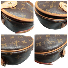 Load image into Gallery viewer, Louis Vuitton Tambourin Monogram Canvas Shoulder Bag Brown