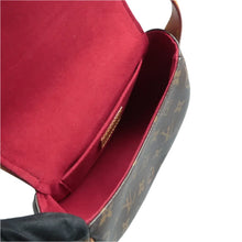 Load image into Gallery viewer, Louis Vuitton Tambourin Monogram Canvas Shoulder Bag Brown