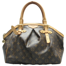 Load image into Gallery viewer, Louis Vuitton Tivoli MM Monogram Canvas Tote Bag Brown