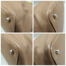 Load image into Gallery viewer, Hermes Toolbox Leather Satchel Bag Brown