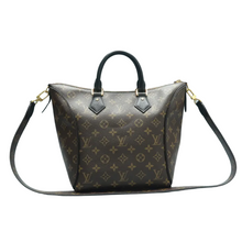 Load image into Gallery viewer, Louis Vuitton Tournelle Monogram Canvas Satchel Bag Brown