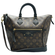Load image into Gallery viewer, Louis Vuitton Tournelle Monogram Canvas Satchel Bag Brown