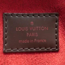 Load image into Gallery viewer, LOUIS VUITTON Trevi Damier Ebene Canvas Satchel Bag Brown