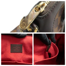 Load image into Gallery viewer, LOUIS VUITTON Trevi Damier Ebene Canvas Satchel Bag Brown