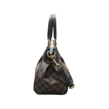 Load image into Gallery viewer, LOUIS VUITTON Trevi Damier Ebene Canvas Satchel Bag Brown