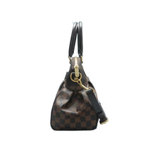 Load image into Gallery viewer, LOUIS VUITTON Trevi Damier Ebene Canvas Satchel Bag Brown