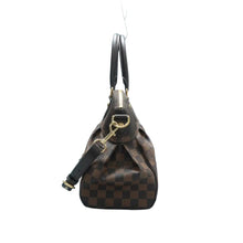 Load image into Gallery viewer, LOUIS VUITTON Trevi Damier Ebene Canvas Satchel Bag Brown