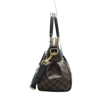 Load image into Gallery viewer, LOUIS VUITTON Trevi Damier Ebene Canvas Satchel Bag Brown