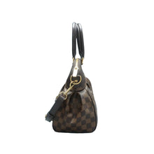 Load image into Gallery viewer, LOUIS VUITTON Trevi Damier Ebene Canvas Satchel Bag Brown