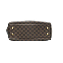Load image into Gallery viewer, LOUIS VUITTON Trevi Damier Ebene Canvas Satchel Bag Brown
