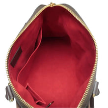 Load image into Gallery viewer, LOUIS VUITTON Trevi Damier Ebene Canvas Satchel Bag Brown