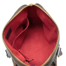 Load image into Gallery viewer, LOUIS VUITTON Trevi Damier Ebene Canvas Satchel Bag Brown