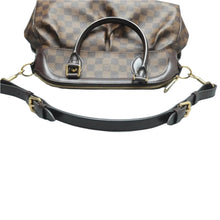 Load image into Gallery viewer, LOUIS VUITTON Trevi Damier Ebene Canvas Satchel Bag Brown