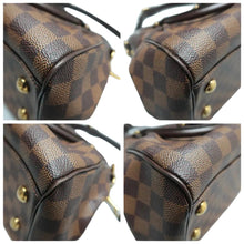 Load image into Gallery viewer, LOUIS VUITTON Trevi Damier Ebene Canvas Satchel Bag Brown