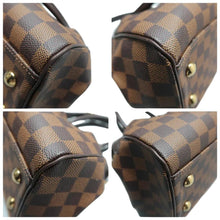 Load image into Gallery viewer, LOUIS VUITTON Trevi Damier Ebene Canvas Satchel Bag Brown