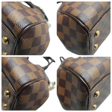Load image into Gallery viewer, LOUIS VUITTON Trevi Damier Ebene Canvas Satchel Bag Brown