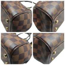 Load image into Gallery viewer, LOUIS VUITTON Trevi Damier Ebene Canvas Satchel Bag Brown