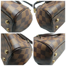 Load image into Gallery viewer, LOUIS VUITTON Trevi Damier Ebene Canvas Satchel Bag Brown