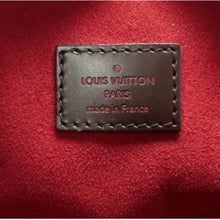 Load image into Gallery viewer, LOUIS VUITTON Trevi Damier Ebene Canvas Satchel Bag Brown