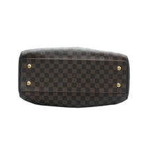 Load image into Gallery viewer, LOUIS VUITTON Trevi Damier Ebene Canvas Satchel Bag Brown