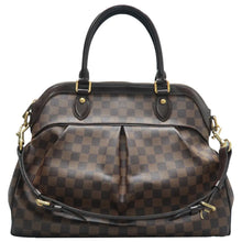 Load image into Gallery viewer, Louis Vuitton Trevi Damier Ebene Canvas Satchel Bag Brown