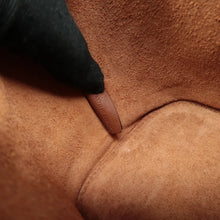 Load image into Gallery viewer, Celine Triomphe Mini Leather Shoulder Bag Brown