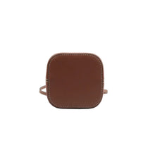 Load image into Gallery viewer, Celine Triomphe Mini Leather Shoulder Bag Brown