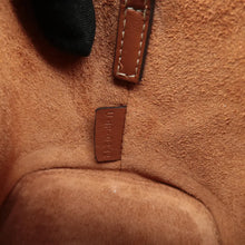 Load image into Gallery viewer, Celine Triomphe Mini Leather Shoulder Bag Brown