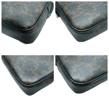 Load image into Gallery viewer, CELINE Triomphe Canvas Shoulder Bag Brown