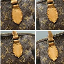 Load image into Gallery viewer, Louis Vuitton Turenne Monogram Canvas Satchel Bag Brown