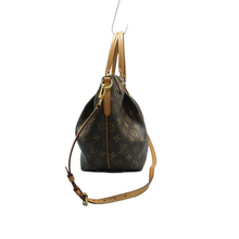 Load image into Gallery viewer, Louis Vuitton Turenne Monogram Canvas Satchel Bag Brown