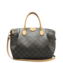 Load image into Gallery viewer, Louis Vuitton Turenne MM Monogram Canvas Satchel Bag Brown