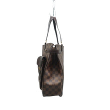 Load image into Gallery viewer, Louis Vuitton Uzes Damier Ebene Canvas Shoulder Bag Brown