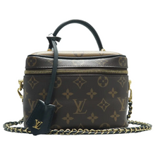 Load image into Gallery viewer, Louis Vuitton Vanity Monogram Canvas Satchel Bag Brown