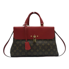 Load image into Gallery viewer, Louis Vuitton Venus Monogram Canvas Satchel Bag Red