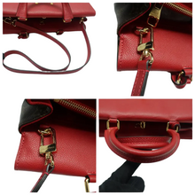 Load image into Gallery viewer, Louis Vuitton Venus Monogram Canvas Satchel Bag Red