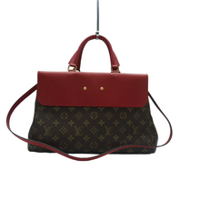 Load image into Gallery viewer, Louis Vuitton Venus Monogram Canvas Satchel Bag Red