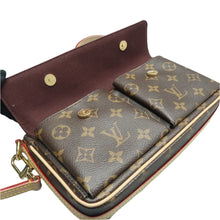 Load image into Gallery viewer, Louis Vuitton Viva cite Monogram Canvas Shoulder Bag Brown