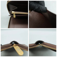 Load image into Gallery viewer, LOUIS VUITTON Zippy Damier Ebene Canvas Wallet Brown