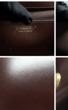 Load image into Gallery viewer, Chanel Leather Shoulder Bag Burgundy