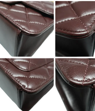 Load image into Gallery viewer, Chanel Leather Shoulder Bag Burgundy