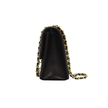 Load image into Gallery viewer, Chanel Leather Shoulder Bag Burgundy